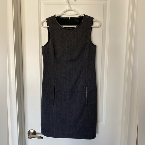 Gray Theory Dress Size 4 - Picture 1 of 4
